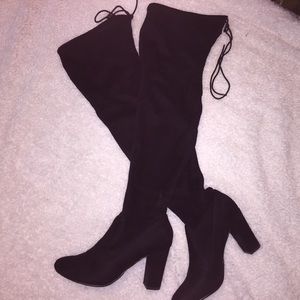 Over the Knee Boots with Heel